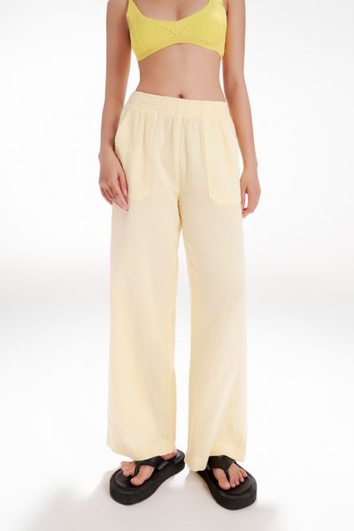  Quần lưng thun ống suông - Q0351 