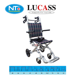 XE LĂN NHÔM XÁCH TAY DU LỊCH LUCASS X-11