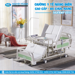 GIƯỜNG Y TẾ NÂNG ĐIỆN TAJERMY GD10 - CAO CẤP - 16 CHỨC NĂNG