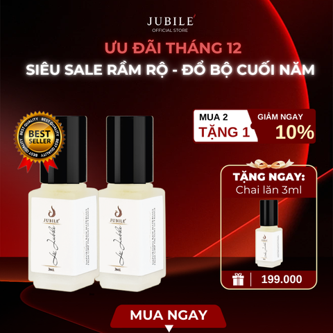 Tinh Dầu Nước Hoa Pháp Cao Cấp Jubilé Mini Size Chính Hãng Thơm Lâu 3ml Lăn