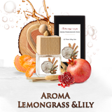 Aroma Lemongrass & Lily – Tinh dầu treo khuếch tán thiên nhiên Pháp 10ml