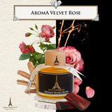 Velvet Rose Oud - Tinh Dầu Thơm Phòng Que Gỗ, Nước Hoa Khuếch Tán Thiên Nhiên 100ml Cao Cấp, Sang Trọng