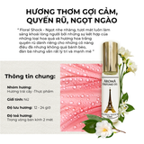 Aroma Floral Shock – Tinh dầu nước hoa Pháp Nữ