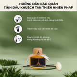 Tinh Dầu Thơm Phòng Que Gỗ, Nước Hoa Khuếch Tán Thiên Nhiên 100ml Cao Cấp, Sang Trọng