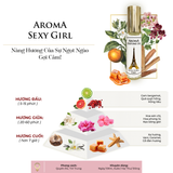 Aroma Sexy Girl – Tinh dầu nước hoa Pháp Nữ