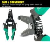  Kềm tuốt vỏ dây Pro'skit CP-3001D (0.2/ 0.3/ 0.4/ 0.5/ 0.6/ 0.8 mm) 