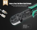  Kềm bấm mạng xuyên thấu Pro'skit CP-376N (CAT5/6) 