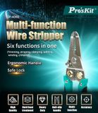  Kềm tuốt cáp đa năng Pro'sKit CP-406S 