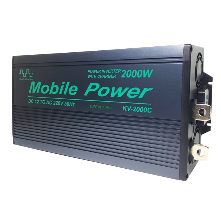  Inverter DC 12V - 220V AC Kingson KV-2000C (có sạc) 