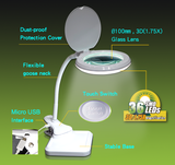 Kính lúp kẹp bàn Pro'skit MA-1010U (1.75X) 
