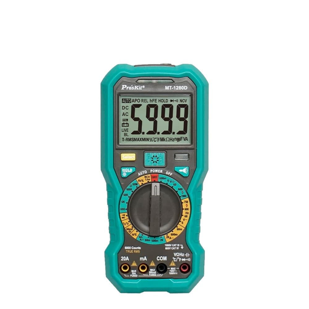 Đồng hồ đo Pro'skit MT-1280D True-RMS 