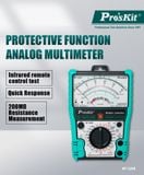  Đồng hồ vạn năng kim Pro'skit MT-2208 