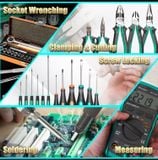  Bộ dụng cụ sửa chữa, bảo trì điện chi tiết Pro'skit PK-15308BM 