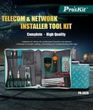  Bộ dụng cụ bảo trì, kiểm tra lắp đặt mạng Pro'skit PK-2629 