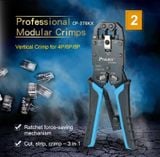  Bộ dụng cụ bảo trì, kiểm tra lắp đặt mạng Pro'sKit PK-4013 