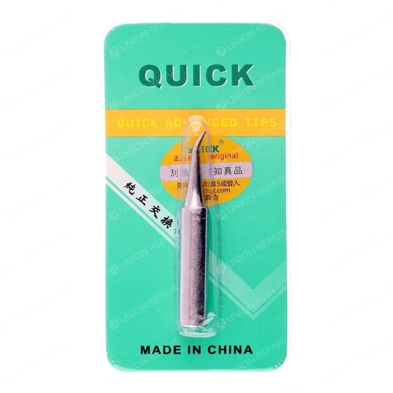  Đầu mỏ hàn Quick cong 