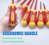  Tua vít dẹp VDE Pro'skit SD-810-S3.0 