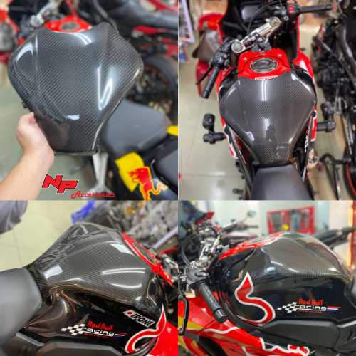  Ốp Thùng Xăng Cbr650/Cb650 Carbon 