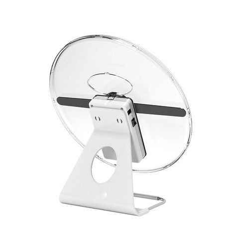 Quạt đèn LED 3D để bàn quảng cáo hình ảnh sản phẩm 3 chiều 3D Holo AD30, có pin