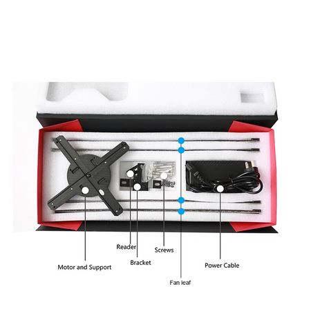 Quạt đèn LED quảng cáo 3D Hologram kết nối Wifi Aturos HD720-65cm(724 led)