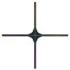 Quạt đèn LED 3D Hologram fan quảng cáo Aturos Holo-100S (cánh quạt 100cm, 1024 đèn, có điều khiển iCloud)