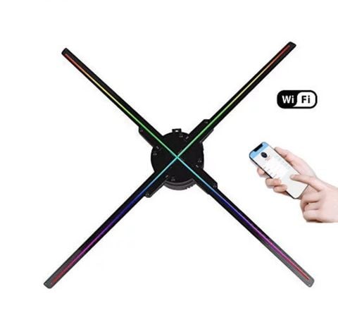 Quạt đèn LED quảng cáo 3D Hologram kết nối Wifi Aturos HD720-65cm(724 led)