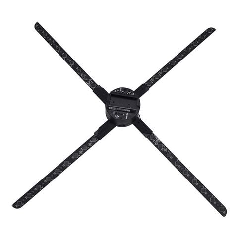 Quạt đèn LED 3D Hologram fan Aturos P80 (cánh quạt 80cm, 1280 đèn FullHD, có điều khiển đám mây,hỗ trợ quạt ghép Holowall)