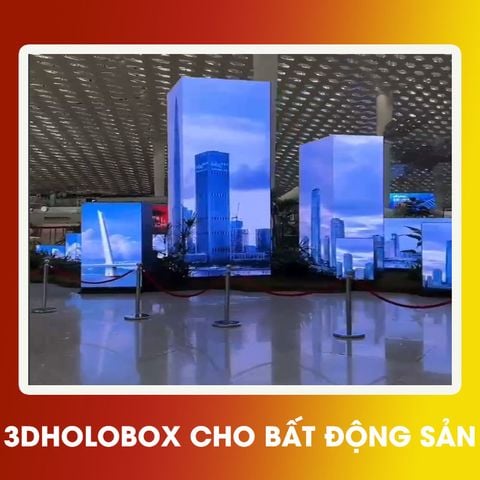 3D Holobox cho ngành bất động sản