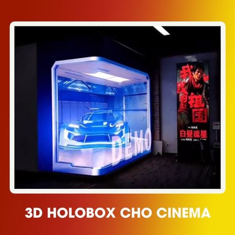 3D Holobox cho rạp chiếu phim