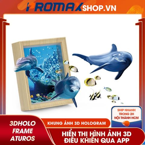 Khung ảnh kỹ thuật số 3Dholo frame 7.9 inches (Full HD, Wifi cloud, bộ nhớ 32GB, 2048*1536 Pixel)