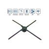 Quạt đèn LED 3D Holohram Aturos Z6 có Cloud, cánh quạt 56cm, hiển thị HD 616 pcs LED