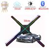 Quạt đèn LED 3D Aturos 3D Holo S5 50cm, 544 LED - Hỗ trợ Cloud, Holowall, độ sáng 2400cd/m2