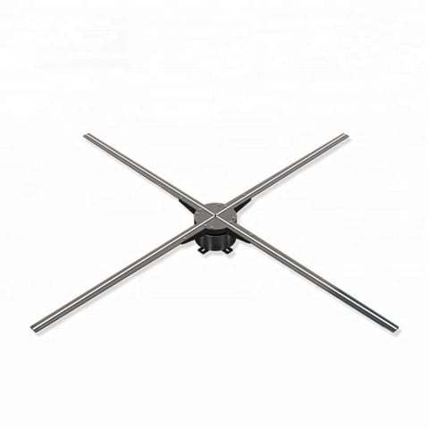 Quạt đèn LED 3D Hologram, quạt ba chiều Aturos Z3H có có Cloud và Holowall, 65cm, độ phân giải 1600x960dpi, full HD 960 pcs LED