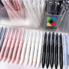 Bút Bi Morandi Mực Đem - Bút Mực Gel Đen Nét Đẹp Không Lem