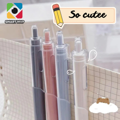 Bút Bi Morandi Mực Đem - Bút Mực Gel Đen Nét Đẹp Không Lem