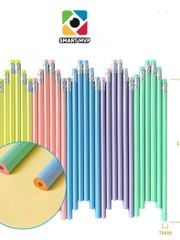 Bút Chì HB Có Tẩy Nhiều Màu Sắc Dễ Thương -  Viết Chì Phù Hợp Với Mọi Lứa Tuổi