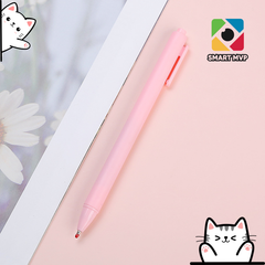 Bút Gel Mực Đen Vỏ Màu Pastel Cực Xịn - Bút Bi Đen Mực Đen Tiện Dụng