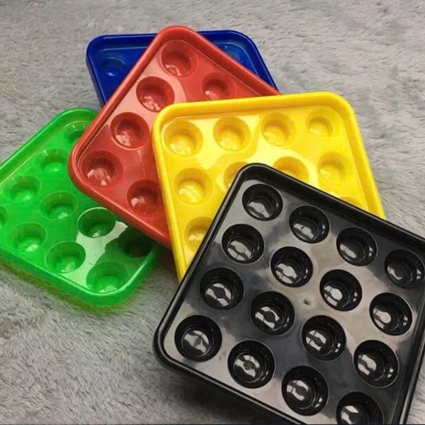 Khay Nhựa Để 16 Bóng Bida Lỗ - Khay Nhựa Đựng Bóng Bida Cho CLB