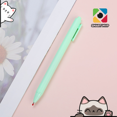 Bút Gel Mực Đen Vỏ Màu Pastel Cực Xịn - Bút Bi Đen Mực Đen Tiện Dụng