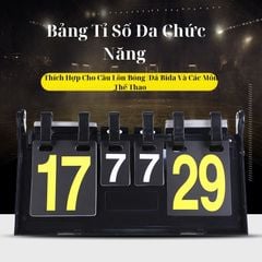 Bảng Lật Tỉ Số Dành Cho Bida - Bảng Lật Điểm Số Các Môn Thế Thao