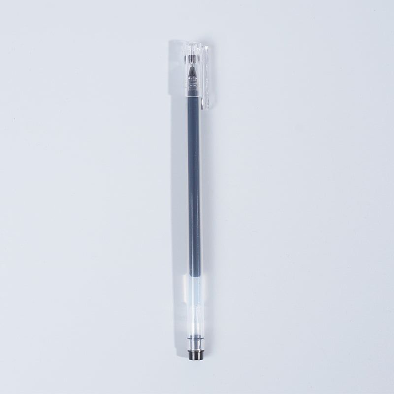 Bút Gel Viết Mượt 3 Màu – Thân Trong Suốt, Ngòi 0.5mm
