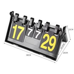 Bảng Lật Tỉ Số Dành Cho Bida - Bảng Lật Điểm Số Các Môn Thế Thao