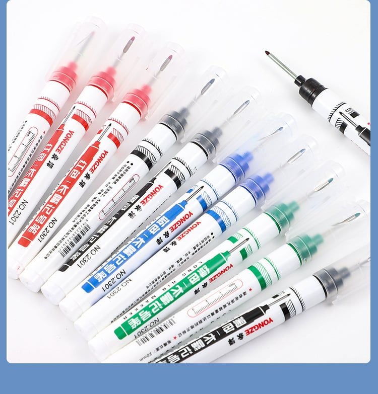 Bút Lông Đánh Dấu Ngòi Dài 20mm Nhanh Khô Và Kháng Nước - Bút Đánh Dấu Bàn Bida,Thợ Điện,Cơ Khí