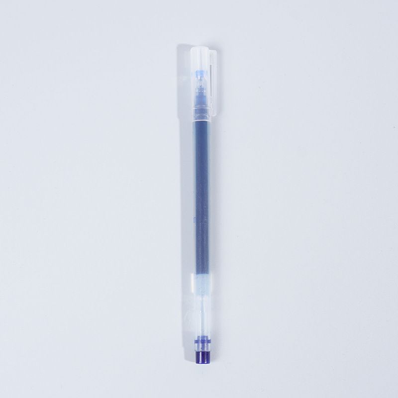 Bút Gel Viết Mượt 3 Màu – Thân Trong Suốt, Ngòi 0.5mm