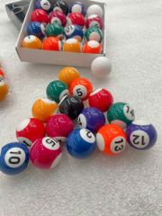 Set Bóng Bida Cỡ Nhỏ - Bộ Bóng Bida Mini Cho Bàn Bida Đồ Chơi Trẻ Em