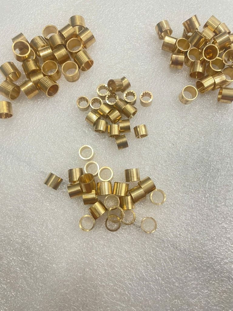 Phíp Cơ Bida Bằng Đồng - Phíp Đồng Thay Đầu Cơ Loại Trơn Và Có Ren