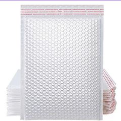 Combo 10 Túi Gói Hàng Chống Sốc - Túi Gói Hàng Bóng Khí Chống Nước Màu Trắng Full Size