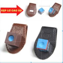 Kẹp Giữ Lơ Bida Omin Làm Bằng Da PU Cao Cấp- Kẹp Da Giữ Lơ Bida Omin
