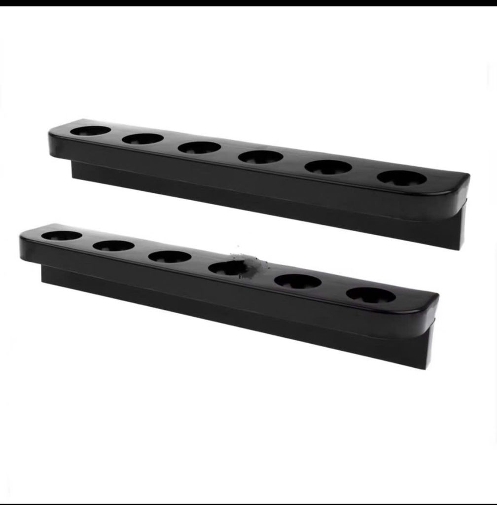 Giá Nhựa Treo Cơ Bida - Giá Treo Tường Để 6 Gậy Bida