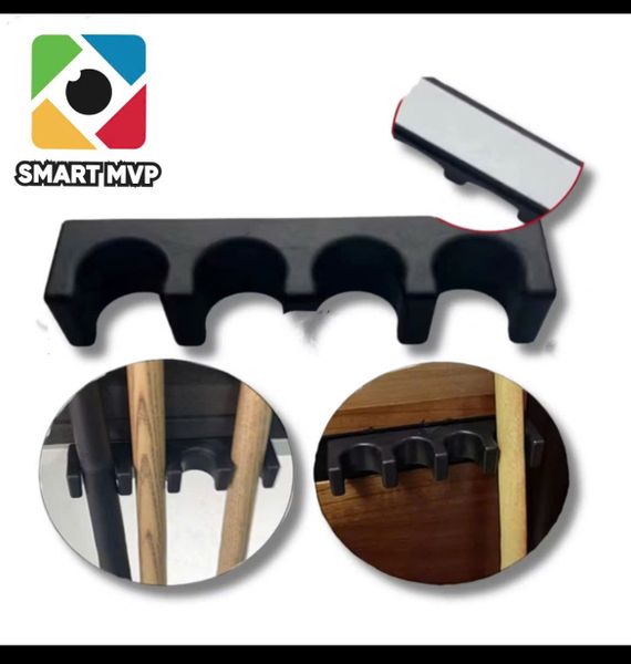 Giá Đỡ Gậy Bida Có Nơi Để Lơ - Giá Gác Cơ Có Keo Dán 4 - 5 Cơ